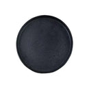 GobekUsa Black Ceramic Dinner Plate Steak Salad Lunch Plate Tray - Hotel Restaurant Tableware