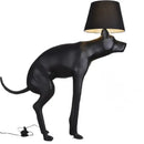 GobekUsa Big Dog LED Floor Lamp Black Dog Table Lamp E27 for Living Room