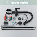 GobekUsa Black Dual Modes Kitchen Faucet 2 in 1 Pure Water Mixer Tap