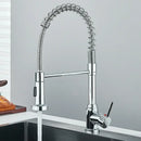 GobekUsa Black Flexible Kitchen Faucet Pull Down Mixer Tap Swivel Stream Sprayer Nozzle