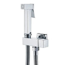 GobekUsa Black Bidet Faucet with Single Handle, Wall Mounted, Cold Water, Brass Sprayer Head