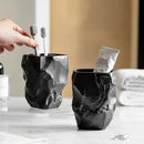 GobekUsa Irregular Shaped Mouthwash Cup & Brush Holder Silicone Mold