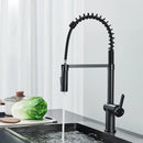 GobekUsa Brass Kitchen Sink Faucet with Dual Stream Sprayer Nozzle, Hot Cold Water Mixer Tap