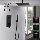 GobekUsa Digital Display Shower Faucet Set with 3 Functions