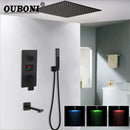 GobekUsa Digital Display Shower Faucet Set with 3 Functions