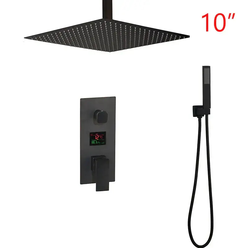 GobekUsa Digital Display Shower Faucet Set with 3 Functions, photo 8 of 22