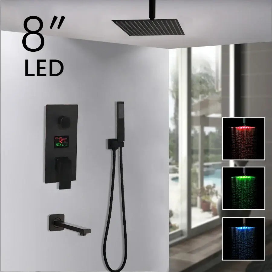 GobekUsa Digital Display Shower Faucet Set with 3 Functions, photo 17 of 22