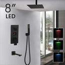 GobekUsa Digital Display Shower Faucet Set with 3 Functions
