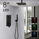 GobekUsa Digital Display Shower Faucet Set with 3 Functions
