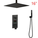 GobekUsa Digital Display Shower Faucet Set with 3 Functions