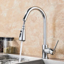 GobekUsa Black SUS304 Pull Out Kitchen Faucet Tap Single Handle Sink Mixer Spout