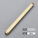 Matte black shower faucet extension tube bathroom brass fitting by Decorbites