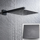 GobekUsa Black Shower Set with Handshower and Rotate Bath Spout