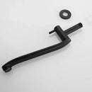 GobekUsa Black Stainless Steel Swivel Kitchen Faucet 360 Degree Rotation Wall Mounted