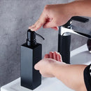 GobekUsa Black Stainless Steel Wall-Mounted Soap Dispenser