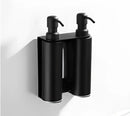 GobekUsa Black Stainless Steel Wall-Mounted Soap Dispenser