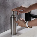 GobekUsa Black Stainless Steel Wall-Mounted Soap Dispenser