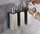 GobekUsa Black Stainless Steel Wall-Mounted Soap Dispenser