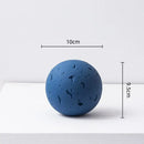 GobekUsa Geometric Spherical Ceramic Ornaments Moon Home Decoration Accessory