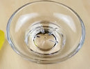 Matte clear glass soap dish with lid bathroom accessory by Decorbites