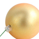 Matte Gold Ball Ornaments