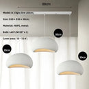 GobekUsa LED Wabi Sabi Chandelier: Modern Minimalist Pendant Light for Home, Dining, Living Room