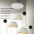 GobekUsa LED Wabi Sabi Chandelier: Modern Minimalist Pendant Light for Home, Dining, Living Room