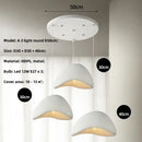 GobekUsa LED Wabi Sabi Chandelier: Modern Minimalist Pendant Light for Home, Dining, Living Room