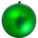 Matte Green Ball Ornaments by Lee Display