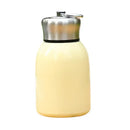 Matte pastel stainless steel vacuum flask kitchen travel water bottle by Decorbites