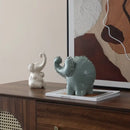 GobekUsa Elephant Abstract Bubble Sculpture Home Decor Figurine