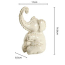 GobekUsa Elephant Abstract Bubble Sculpture Home Decor Figurine