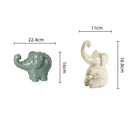 GobekUsa Elephant Abstract Bubble Sculpture Home Decor Figurine