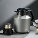 GobekUsa Insulation Pot: Large Capacity Vacuum Flask with One Key Temperature Display