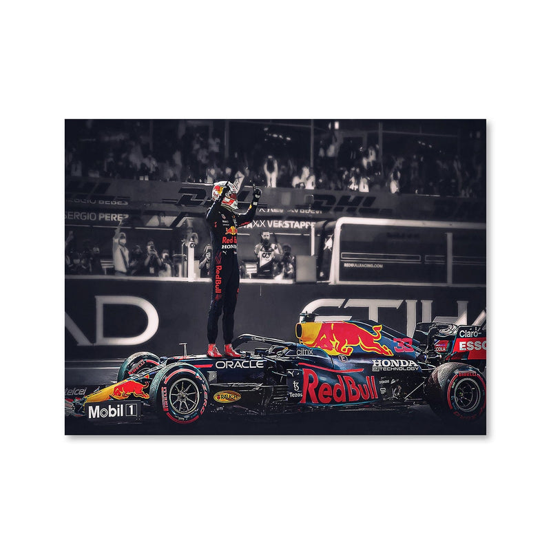 Max Verstappen Canvas