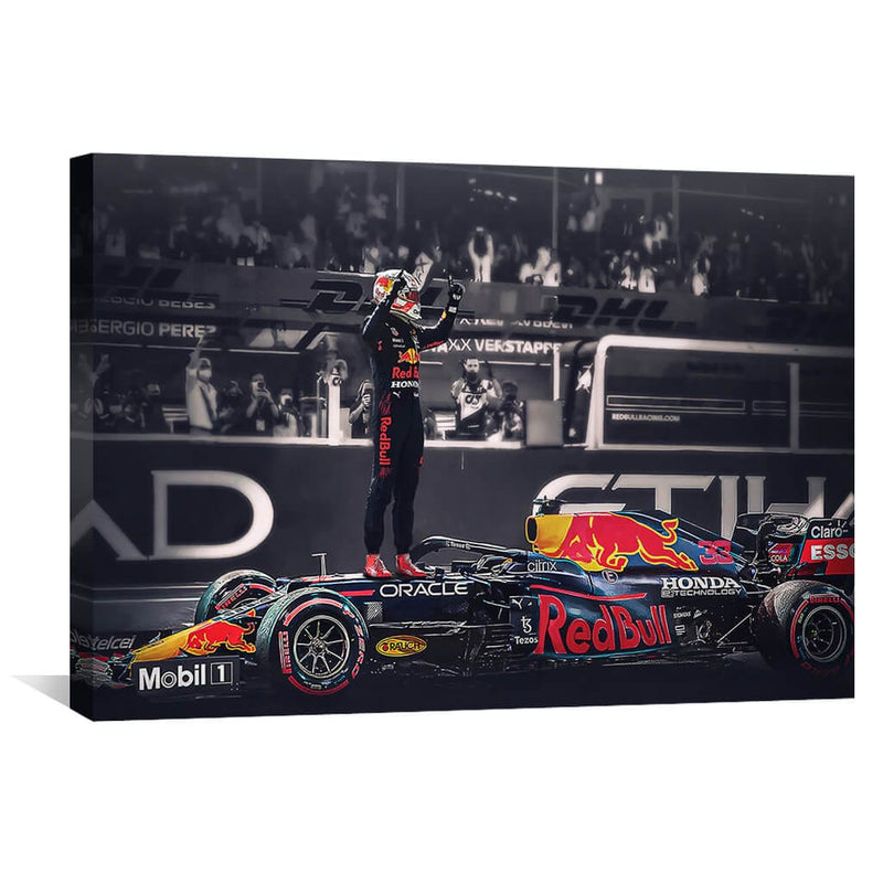 Max Verstappen Canvas