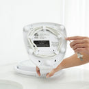 Max Bright Lighted Makeup Mirror with Magnification & Storage Tray