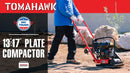 5.5 HP Honda Vibratory Plate Compactor for Soil Compaction Tamper 3 Year Warranty by Tomahawk Power