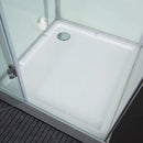 Maya Bath Platinum Arrezo Steam Shower With Rainfall Ceiling Shower (SAK75924) by SAKSBY WHOLESALE