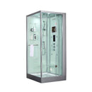 Maya Bath Platinum Arrezo Steam Shower With Rainfall Ceiling Shower (SAK75924) by SAKSBY WHOLESALE