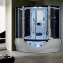 Maya Bath Valencia Steam Shower Massage Bathtub With LCD TV (SAK20479) by SAKSBY WHOLESALE