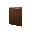 James Martin Bellshire 30" Mirror, Honey Oak