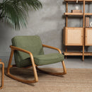 Sole Swinging Oak Armchair
