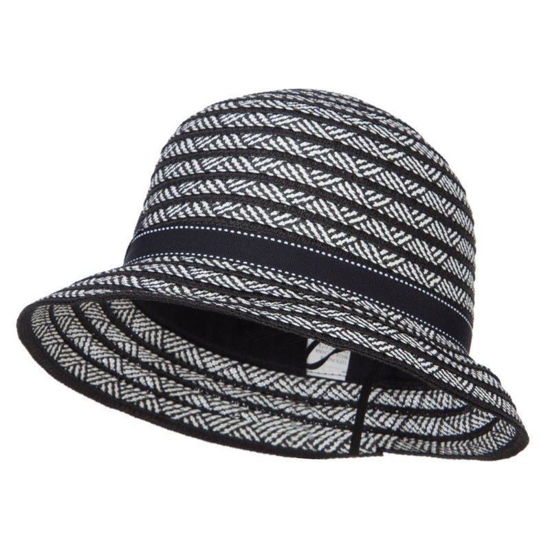 Women's Bow Toyo Braid Cloche