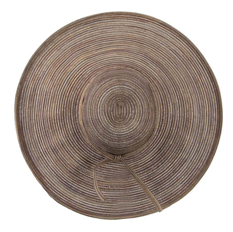 UPF 40+ Metallic Blend Wide Brim Hat