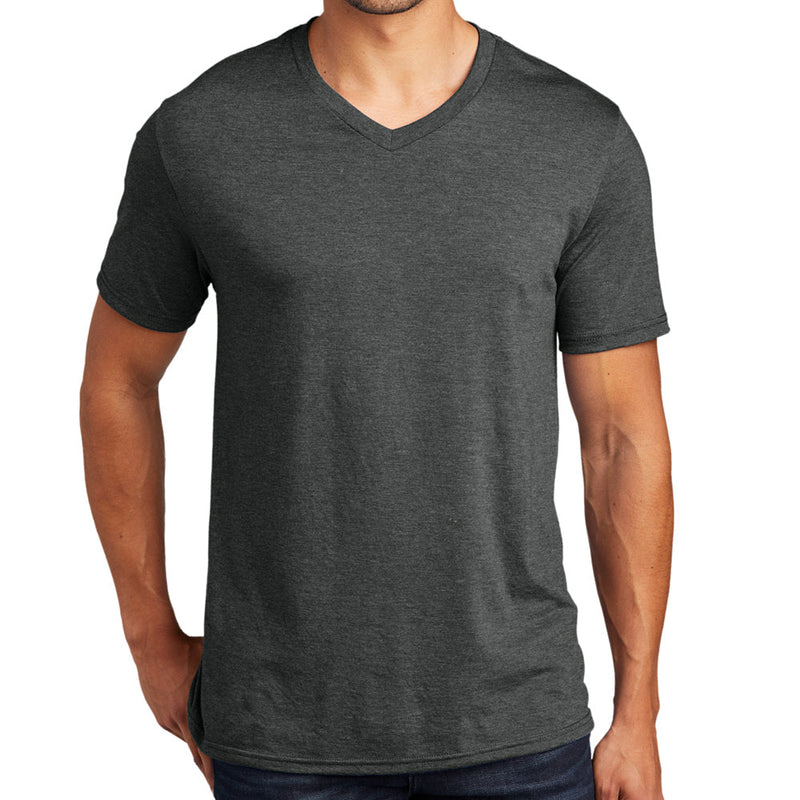 Men's Big Size District Perfect Tri V-Neck T-Shirt