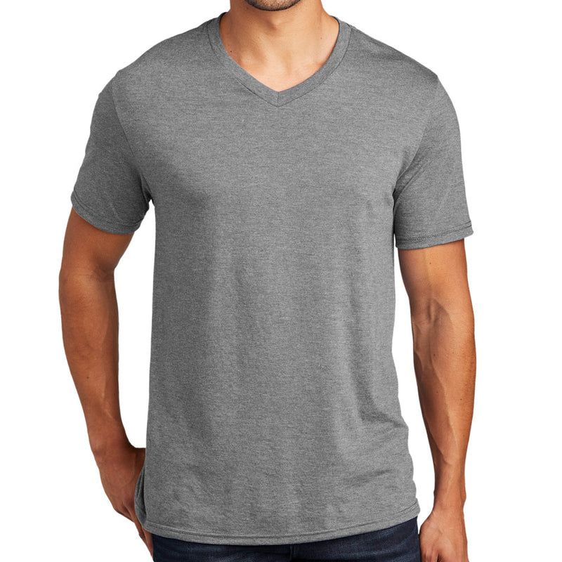 Men's Big Size District Perfect Tri V-Neck T-Shirt