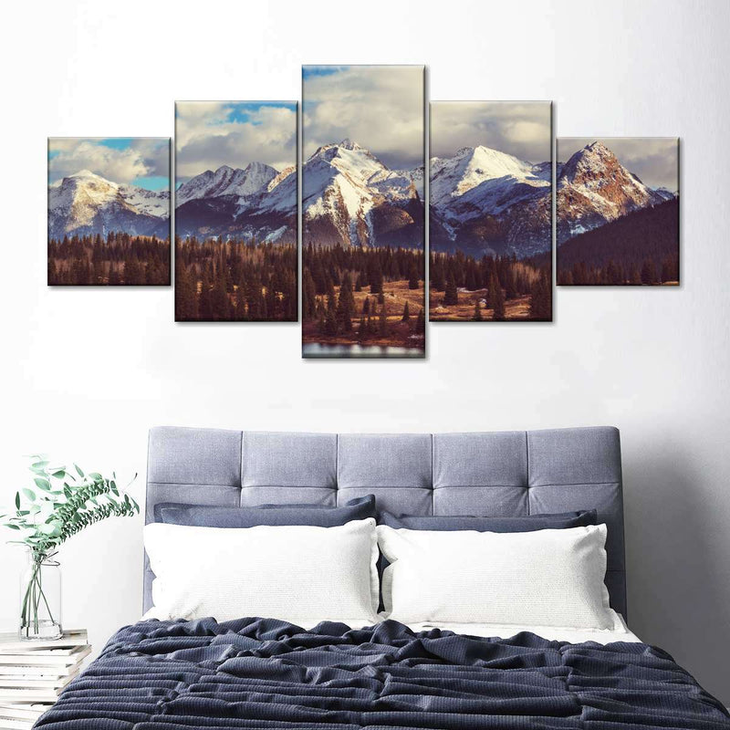 Rocky Mountain Landscape Wall Art