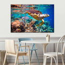 Vivid Sea Life Wall Art