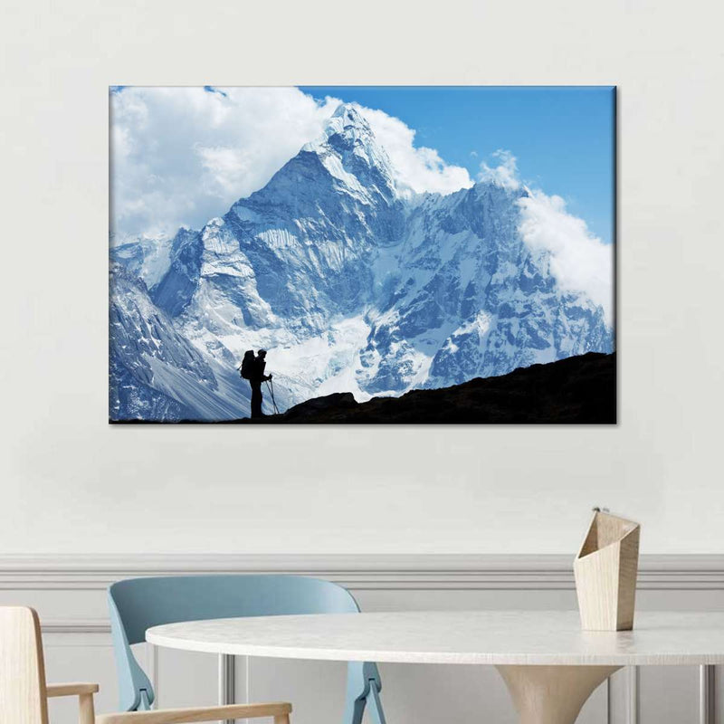 Mount Everest Mountaineer Wall Art